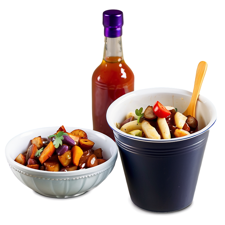 Poutine With Ratatouille Png Wkb71 PNG
