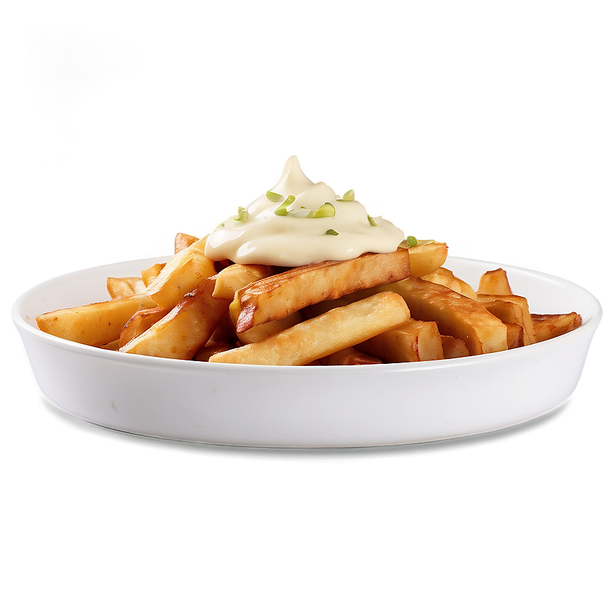 Poutine With Wasabi Mayo Png Mqc PNG