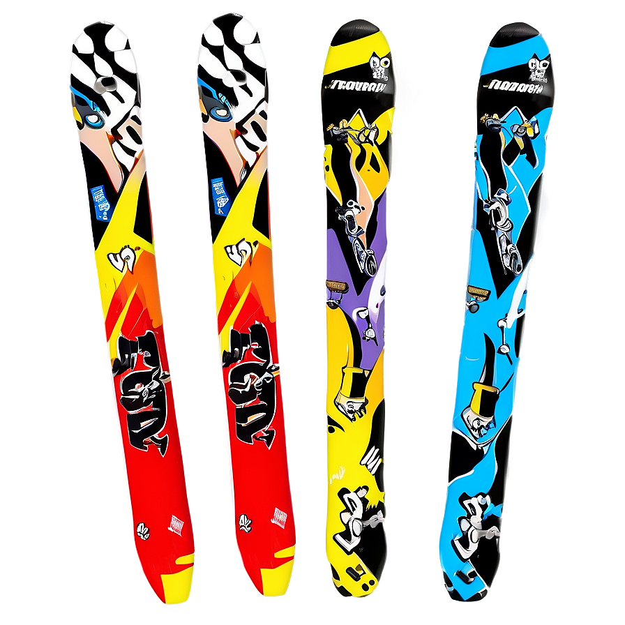 Powder Skis Png 12 PNG