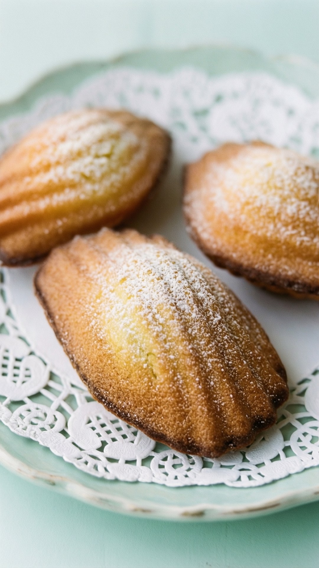 Coquille de Madeleines en Poudre Fonds d'écran