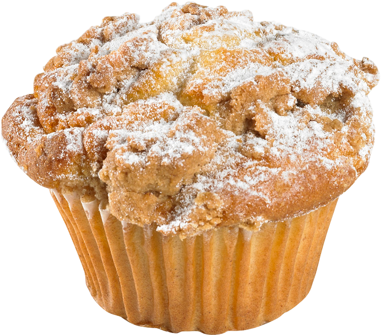Powdered Sugar Dusted Muffin.png PNG
