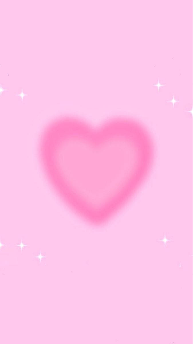 Powdery Pink Heart