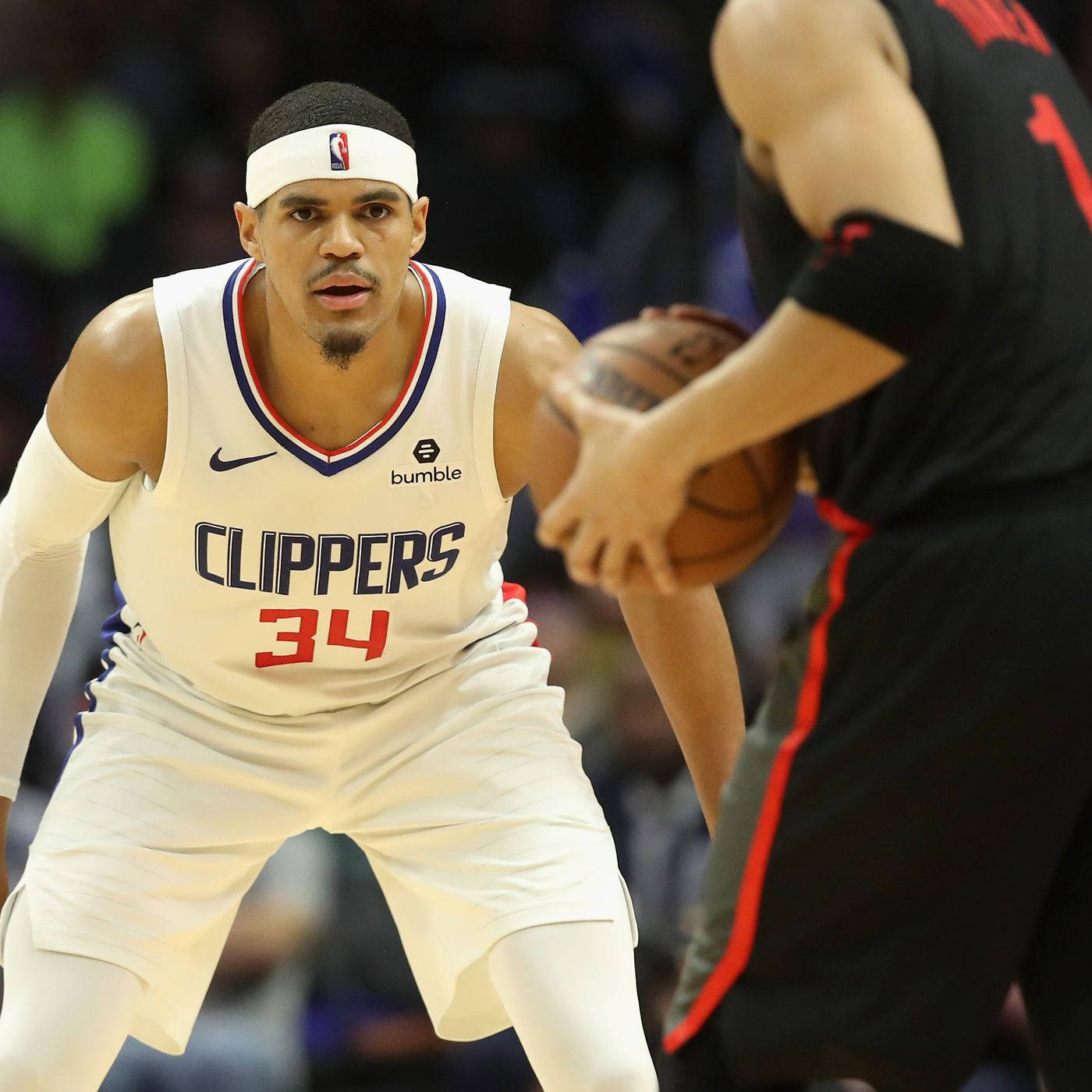 Download Power Forward Tobias Harris Los Angeles Clippers Wallpaper ...