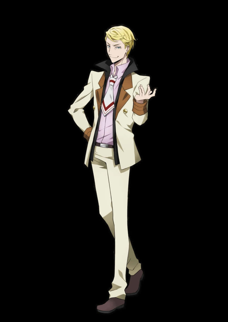 Power-imbued Francis F From Bungo Stray Dogs Wallpaper