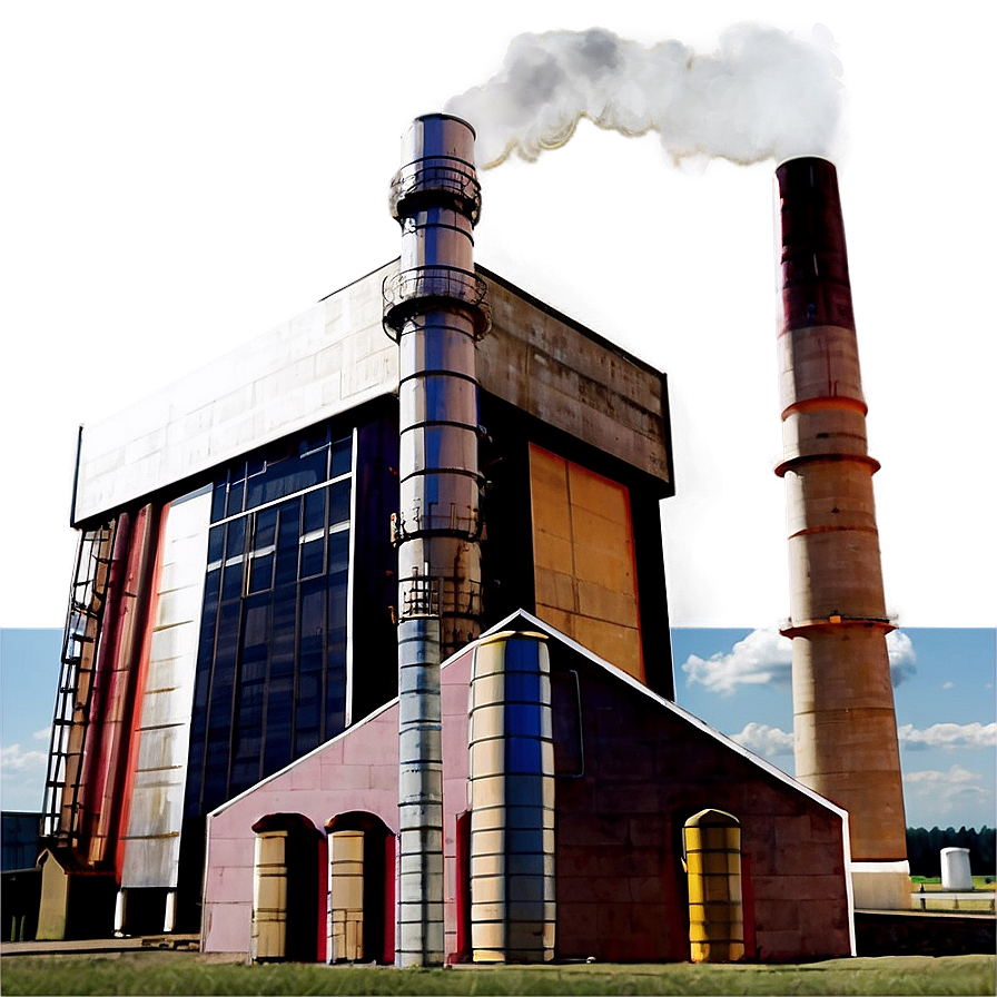 Power Plant Smokestack Png 31 PNG