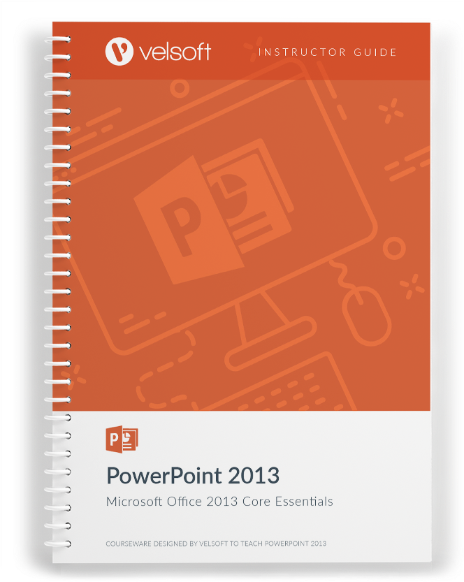 Power Point2013 Instructor Guide Cover PNG