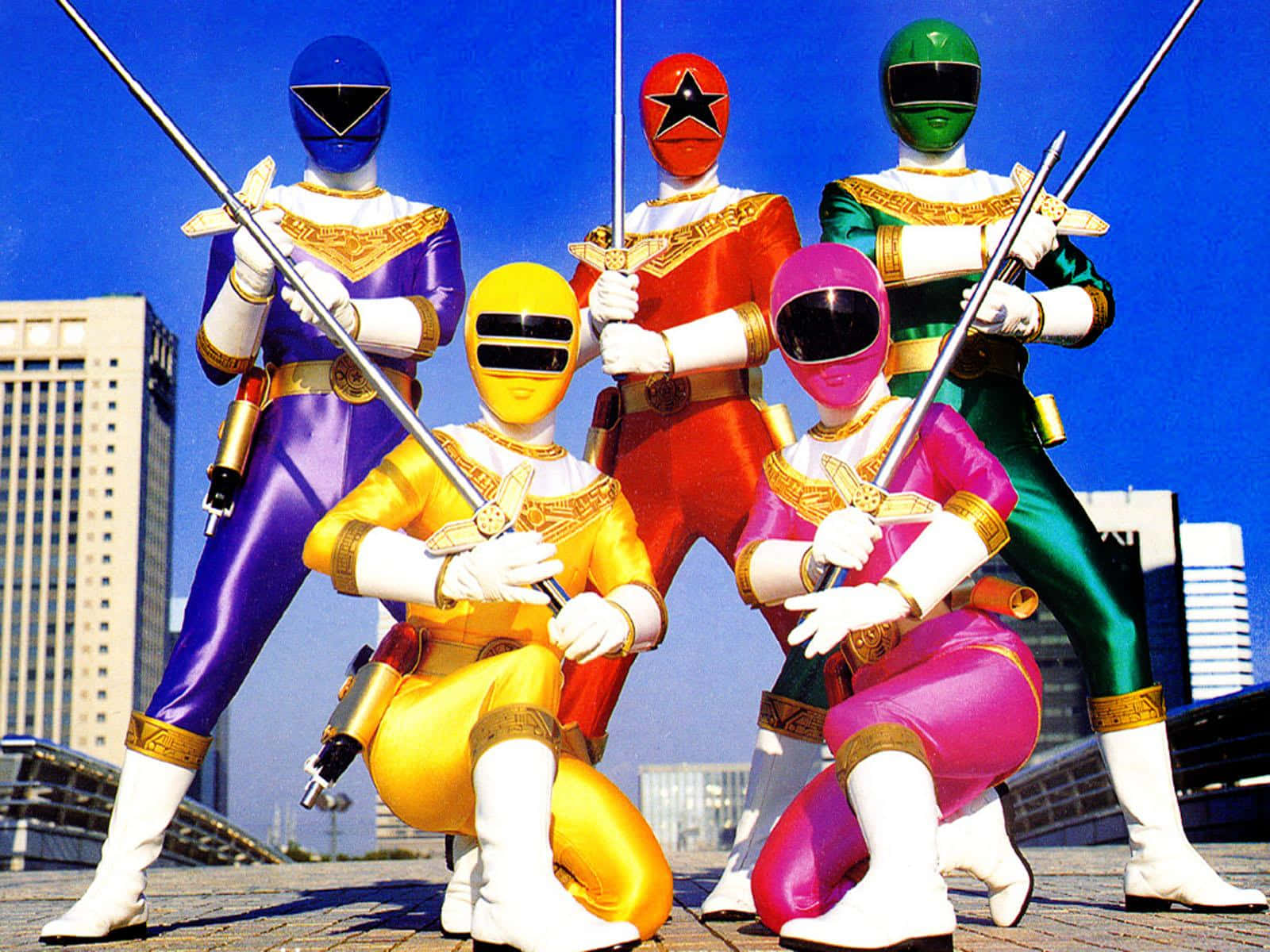 "The Power Rangers Are Here To Protect Us!"
