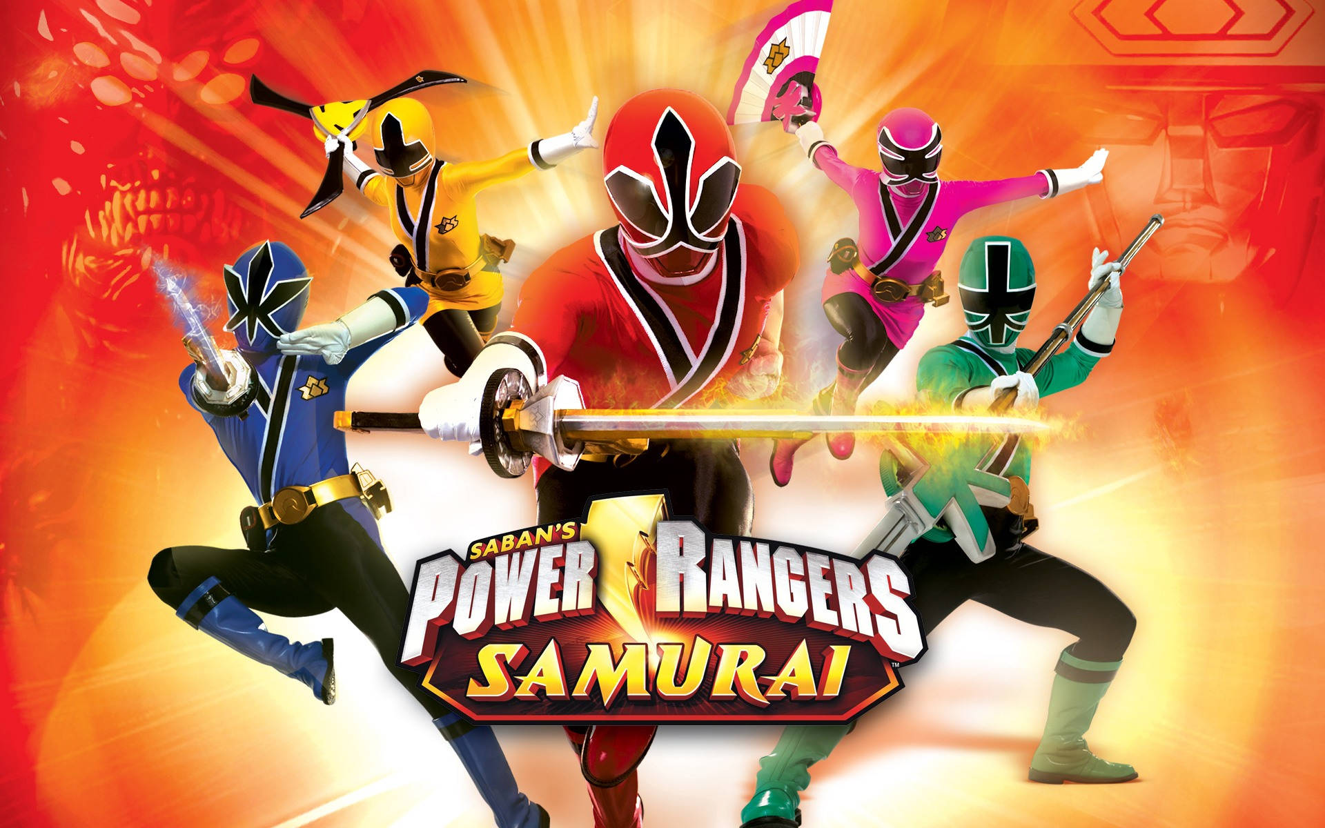 Power Rangers Samurai Poster Wallpaper