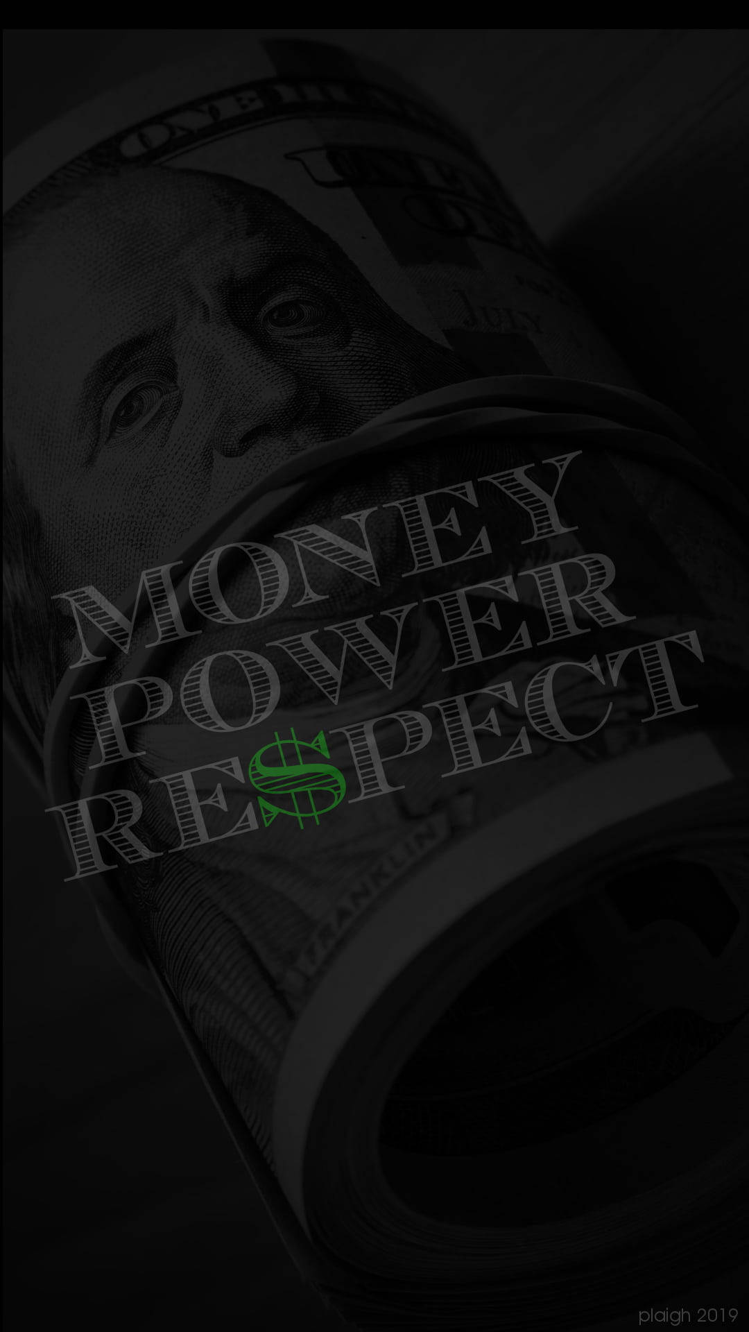Powerrespekt Geld Iphone Wallpaper