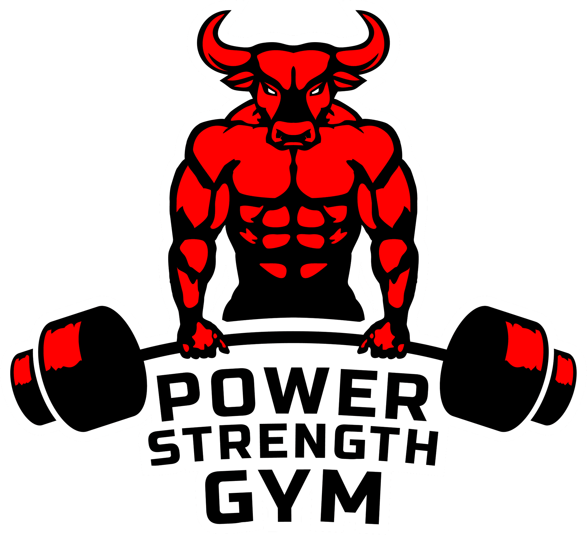 Power Strength Gym Logo PNG