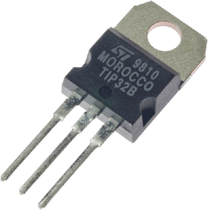 Power Transistor T I P32 B PNG