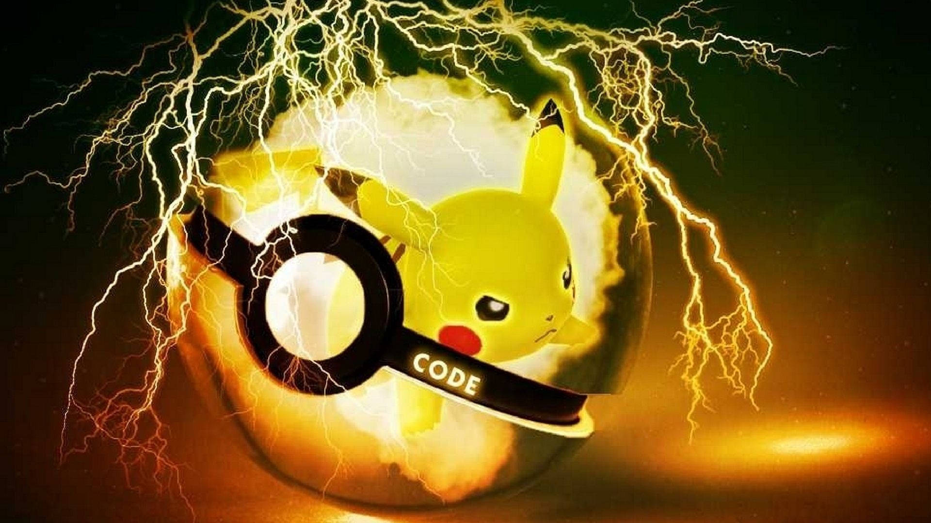 Powerful Electric Pikachu Cool Pokemon Background