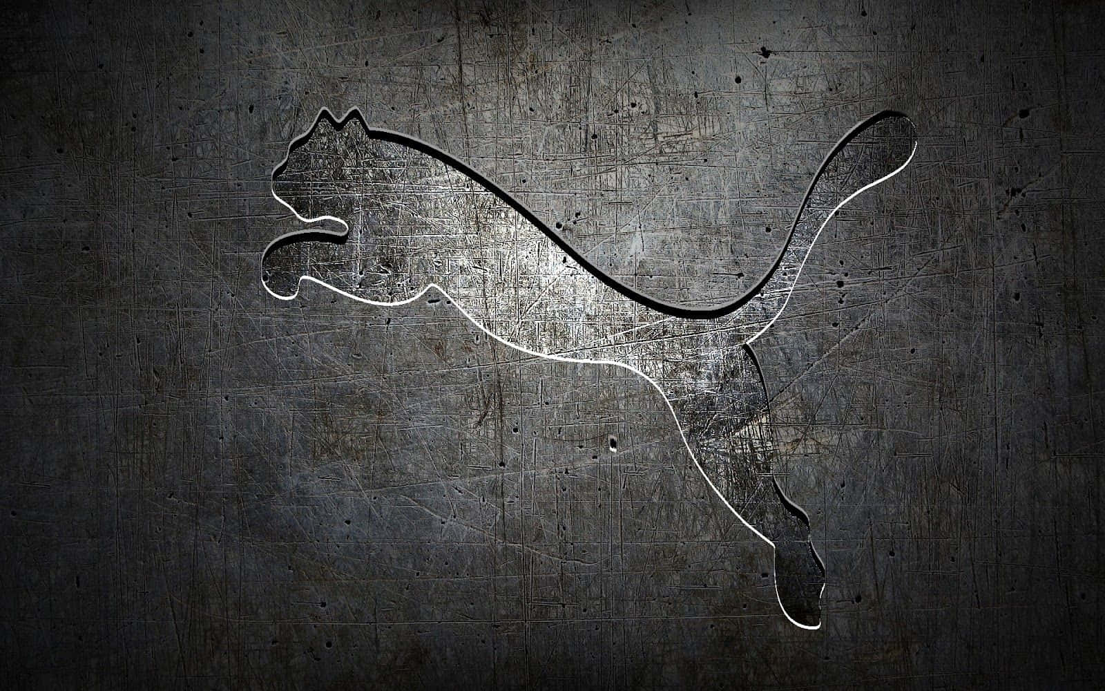Powerful Puma Logo - A Reflection Of Energetic Sporty Essence Wallpaper