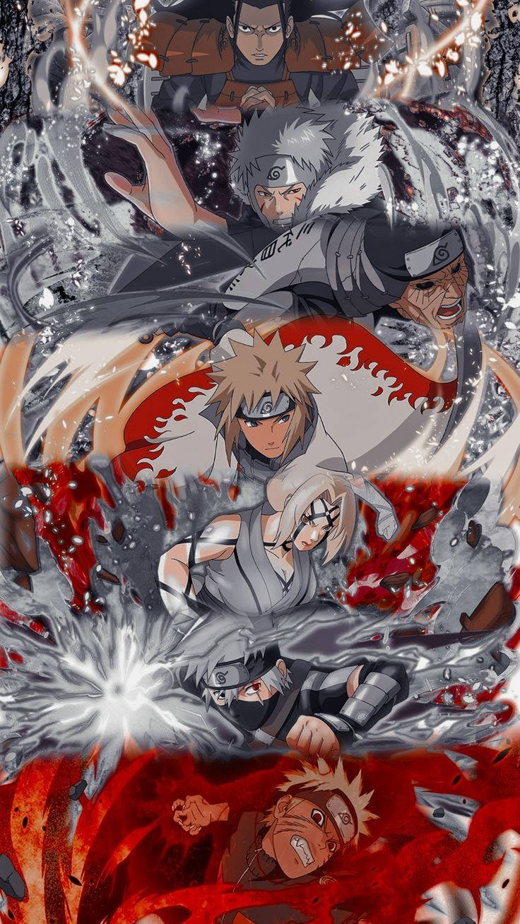 Powerful Techniques Seven Naruto Hokage Wallpaper