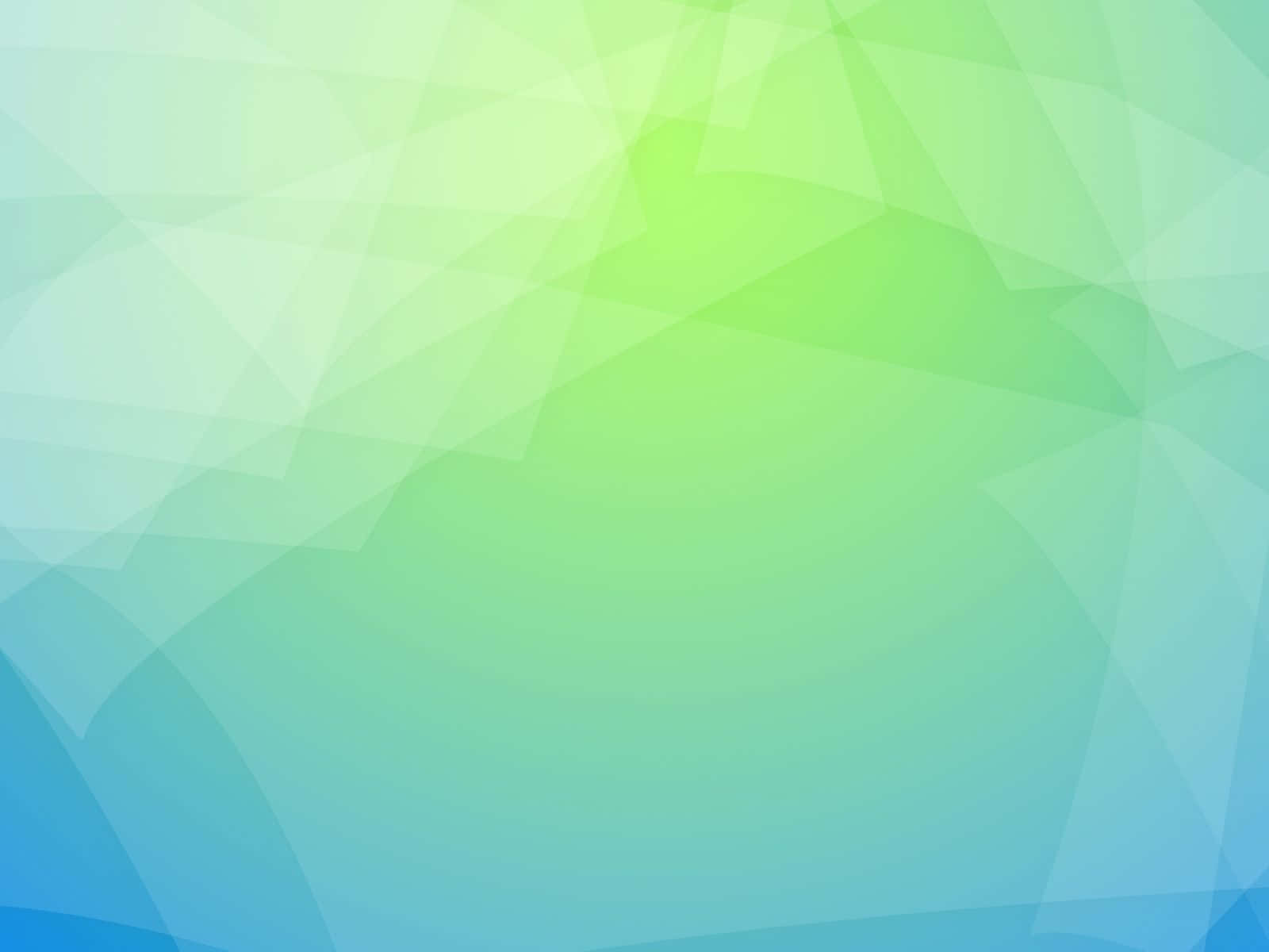 Abstract Background With Triangles In Blue And Green