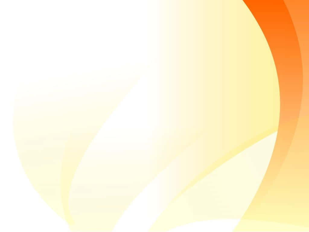 An Orange And White Background With A Wave Pattern