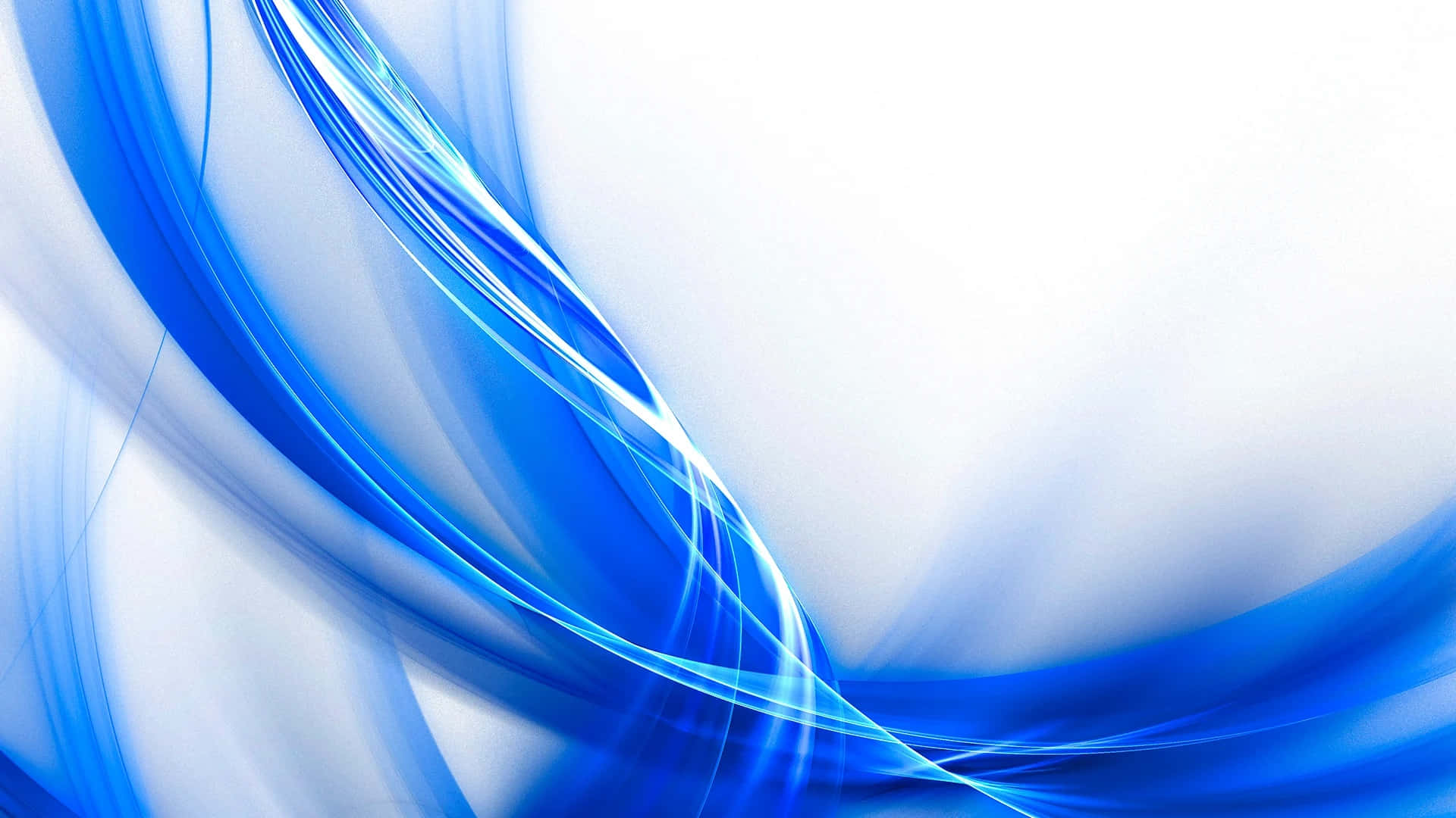 Blue Abstract Background With White Lines