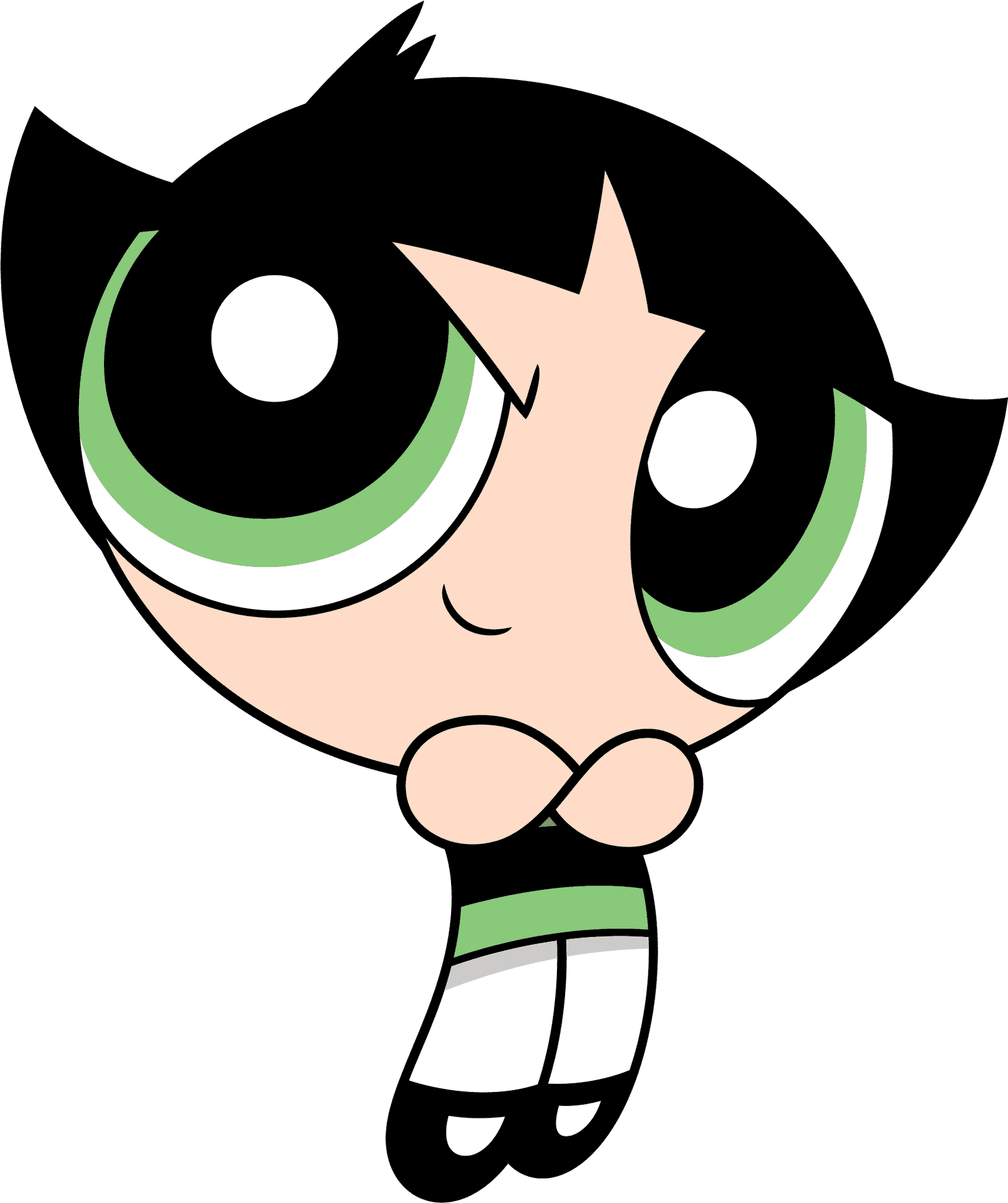 Powerpuff Girl Buttercup Vector Art PNG