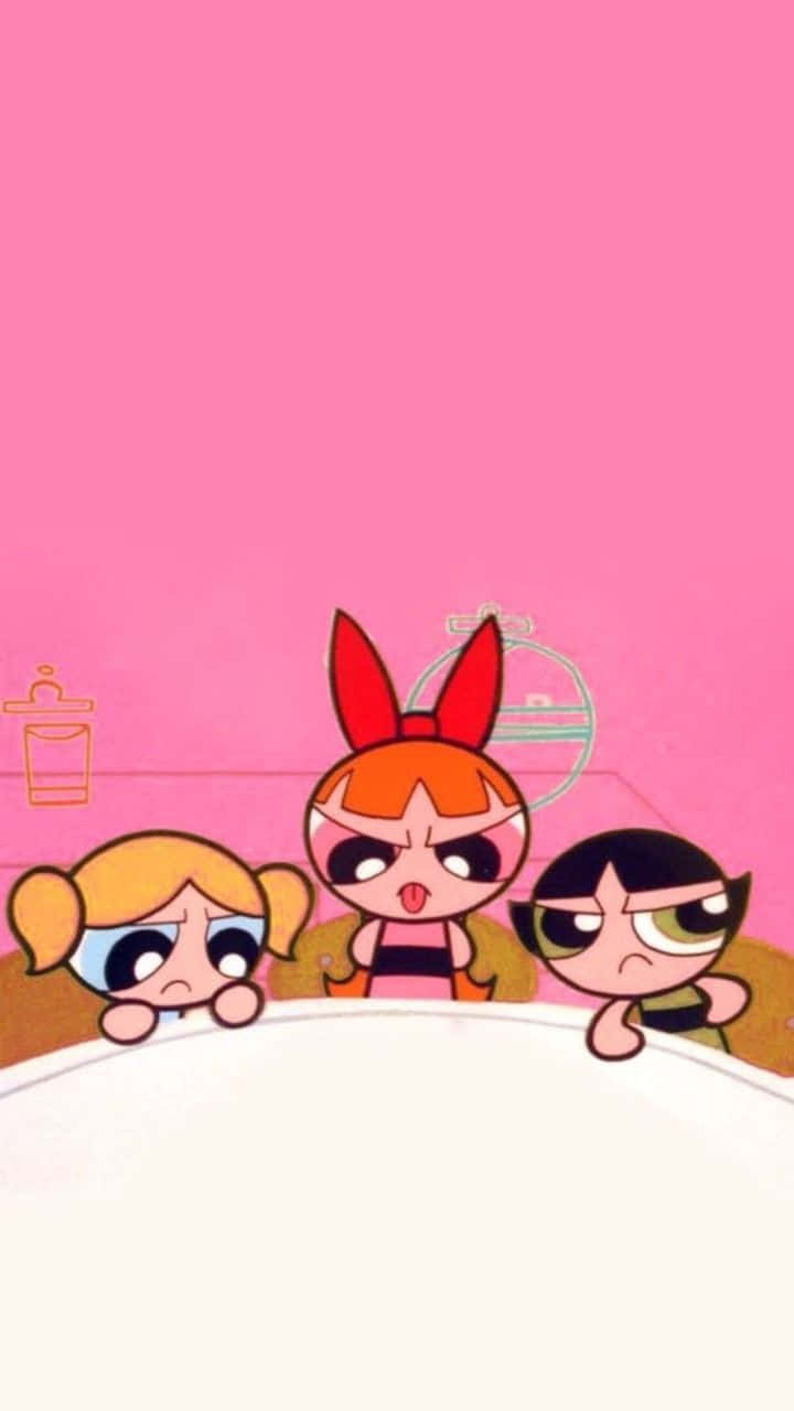 In a world of pastels, follow your heart and live the Powerpuff Girls Aesthetic. Wallpaper