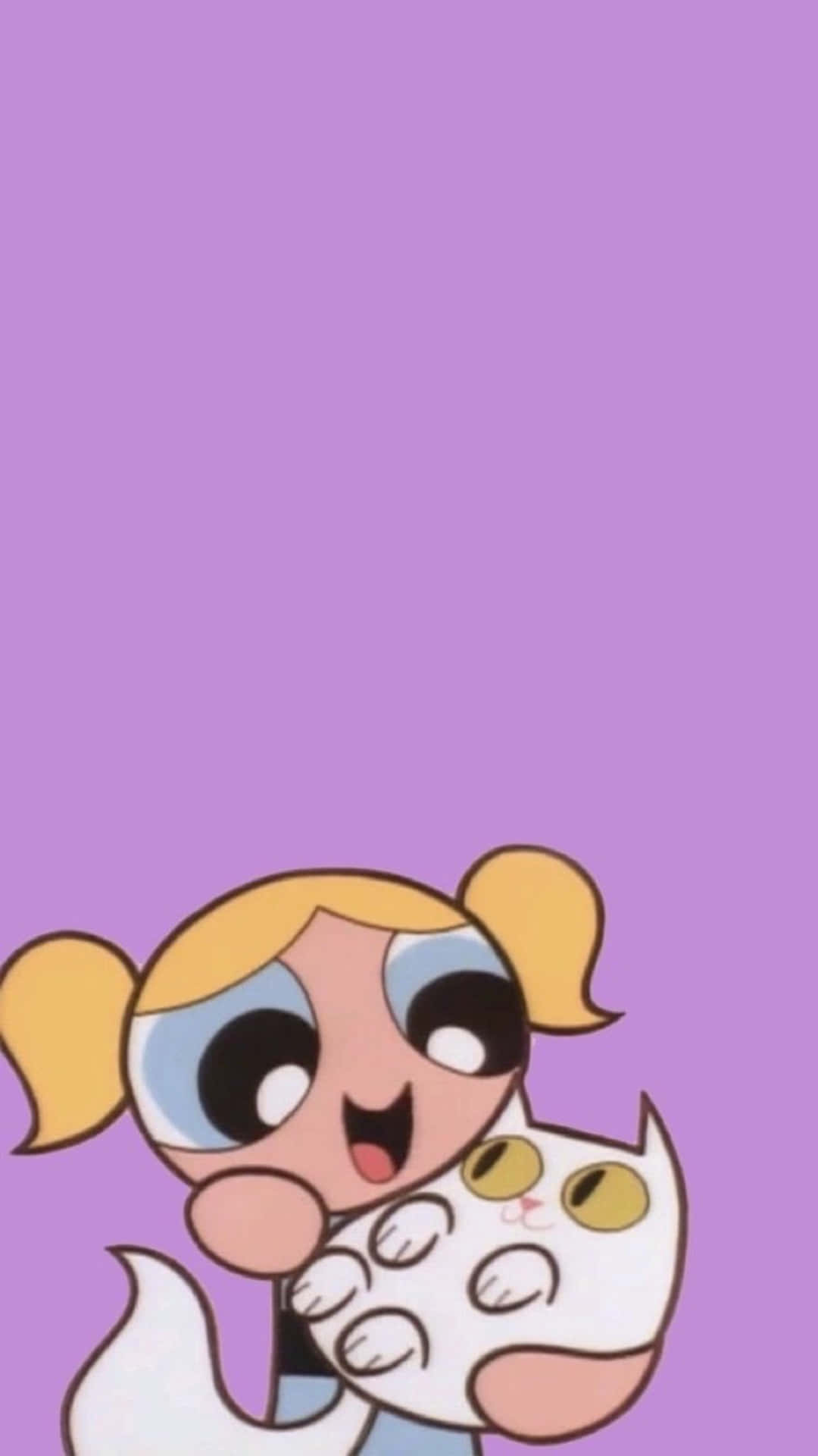 Bubbles, the kindhearted heroine of the Powerpuff Girls Wallpaper