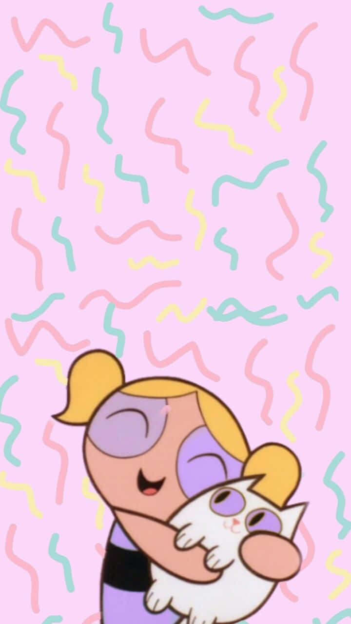 Bubbles from The Powerpuff Girls proves that the true strength of any superhero lies within. Wallpaper