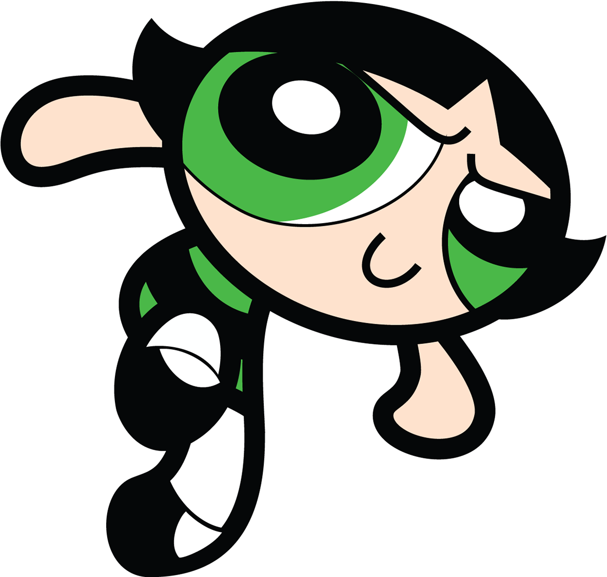 Powerpuff Girls Buttercup Character PNG