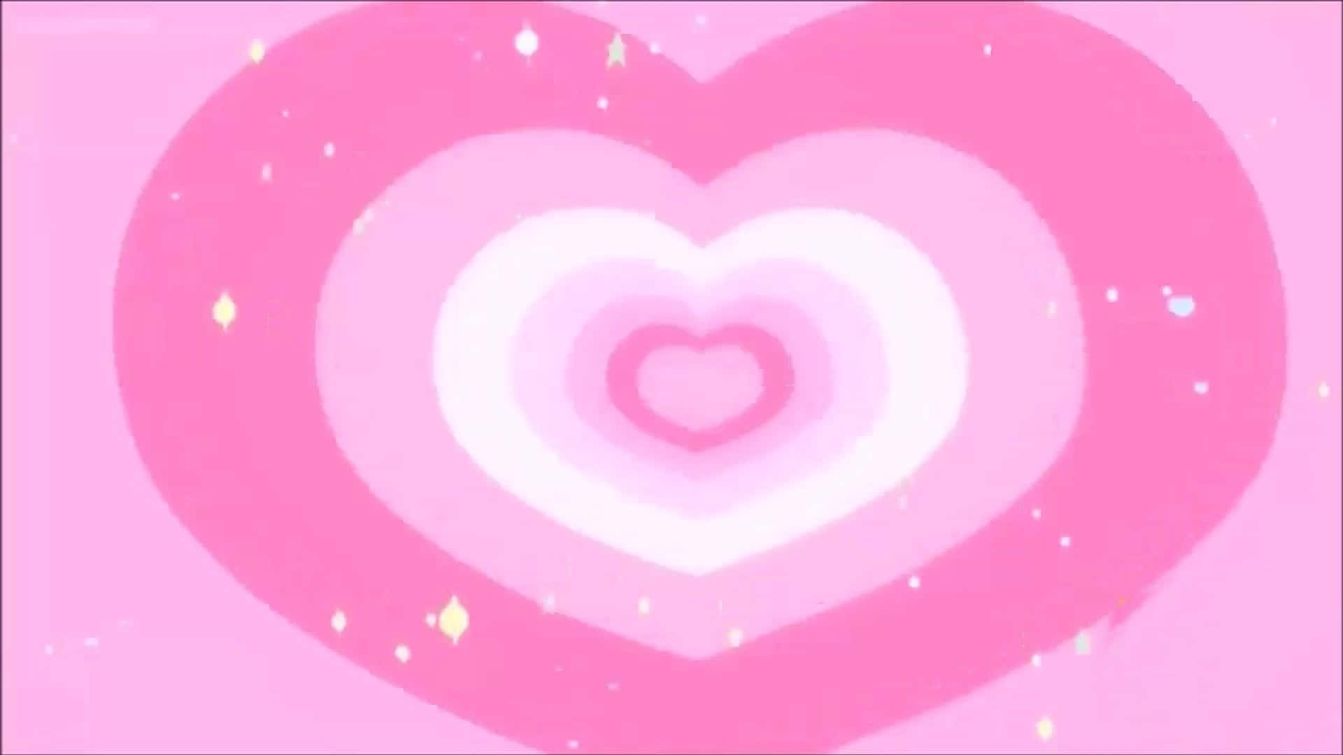 Powerpuffgirls Heart - Svelando La Supereroina In Ogni Ragazza! Sfondo