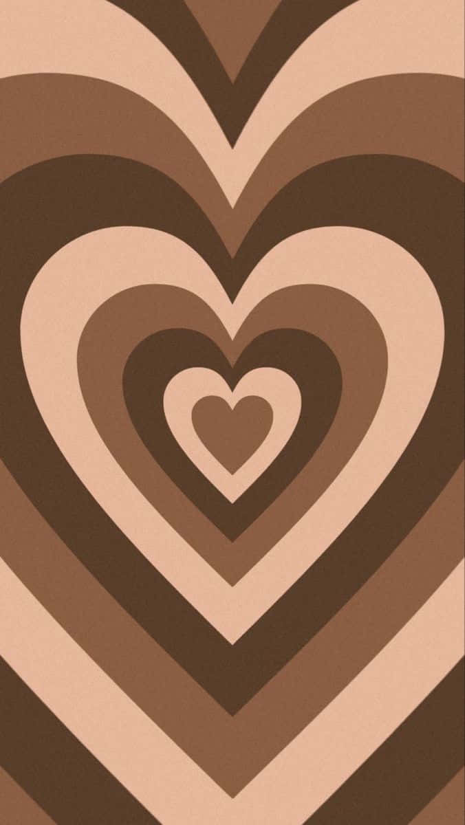 Brown Powerpuff Girls Heart Wallpaper