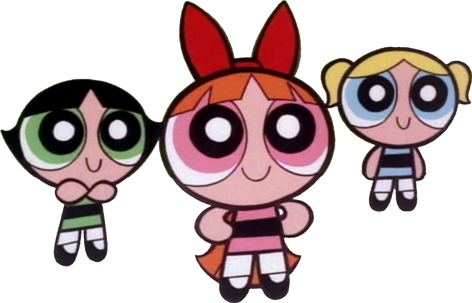 Powerpuff Girls Trio PNG