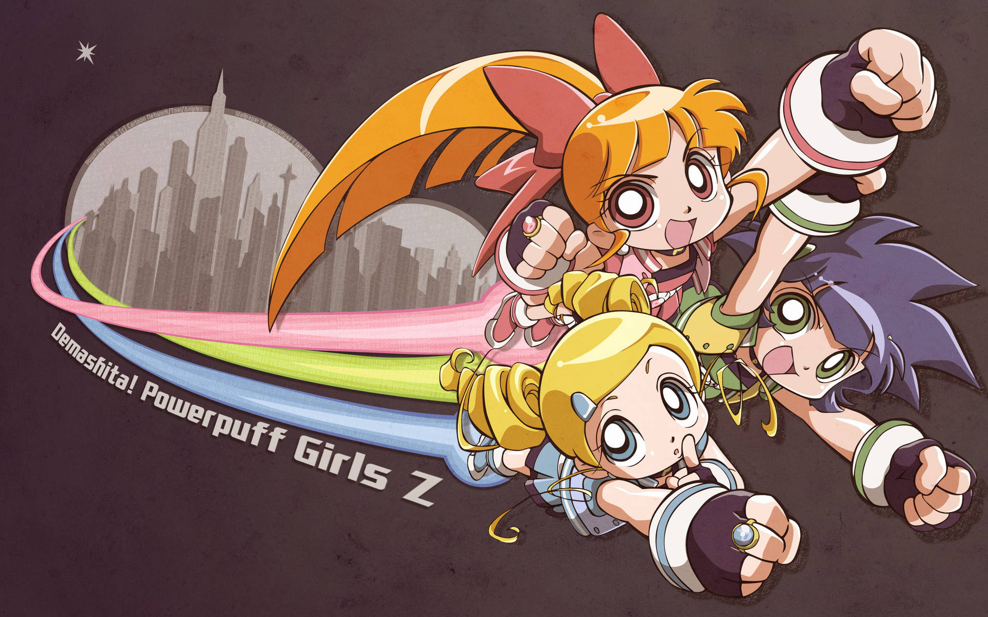 Powerpuff Girls Z Wallpaper