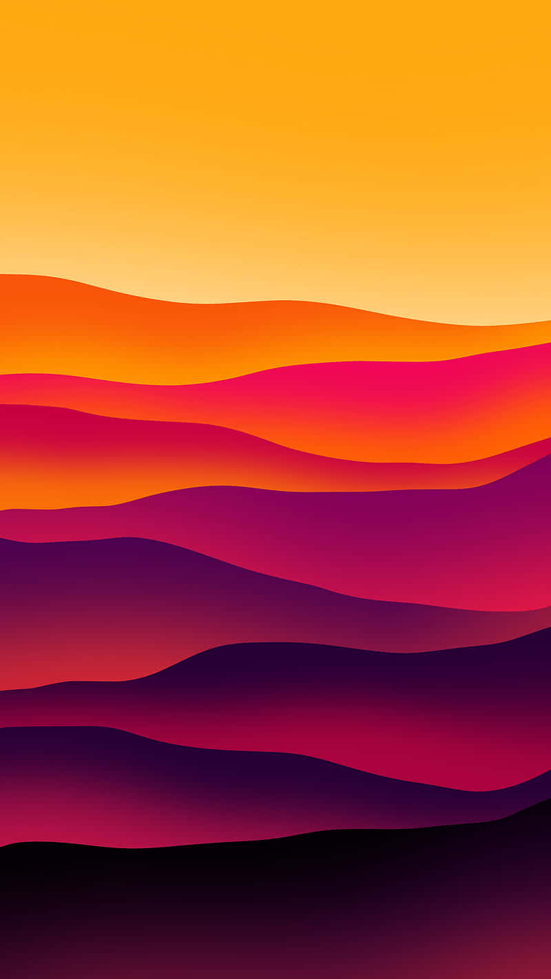 Practical Colorful Waves Artwork Wallpaper