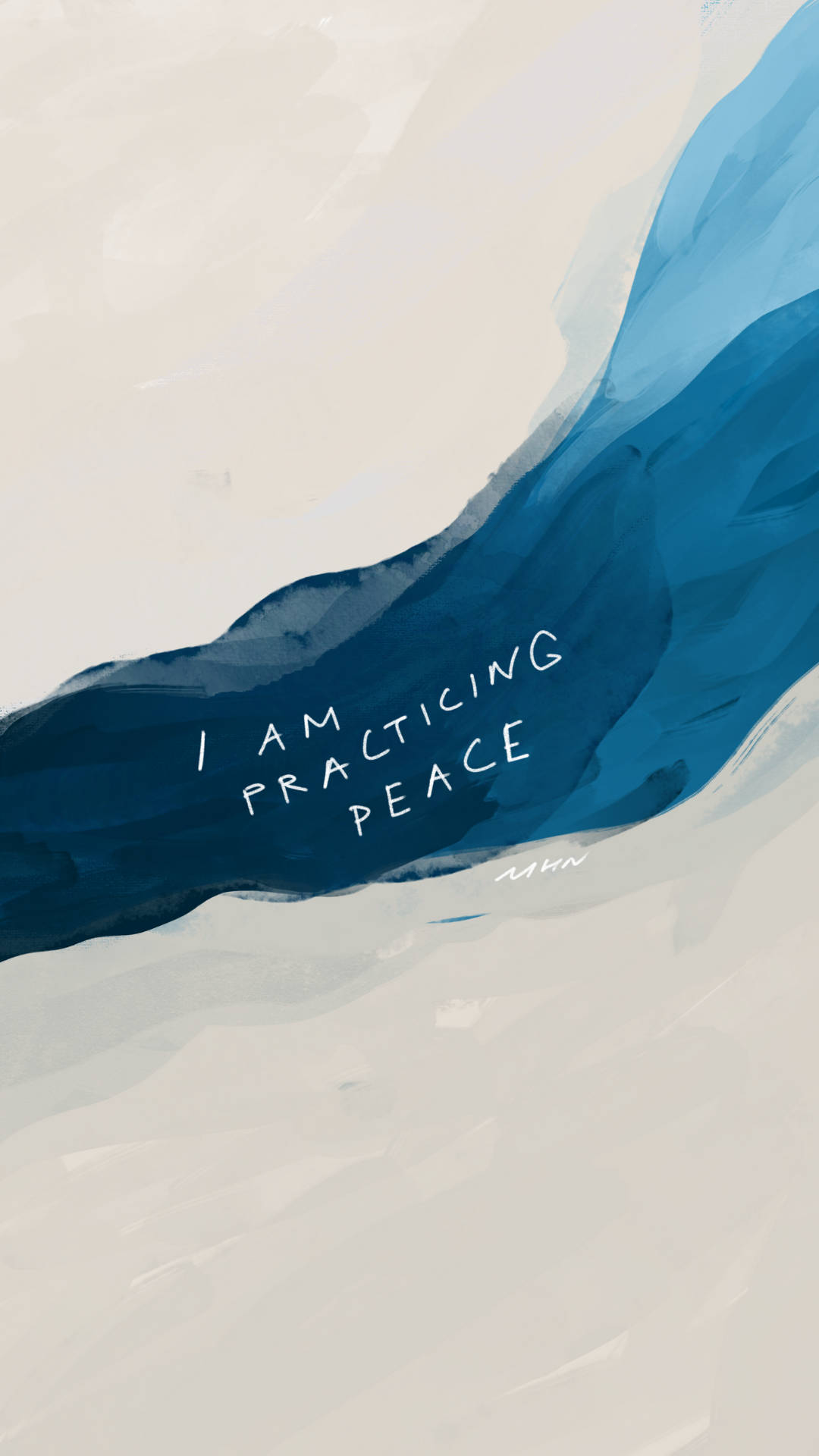 Practicing Peace Affirmation Wallpaper