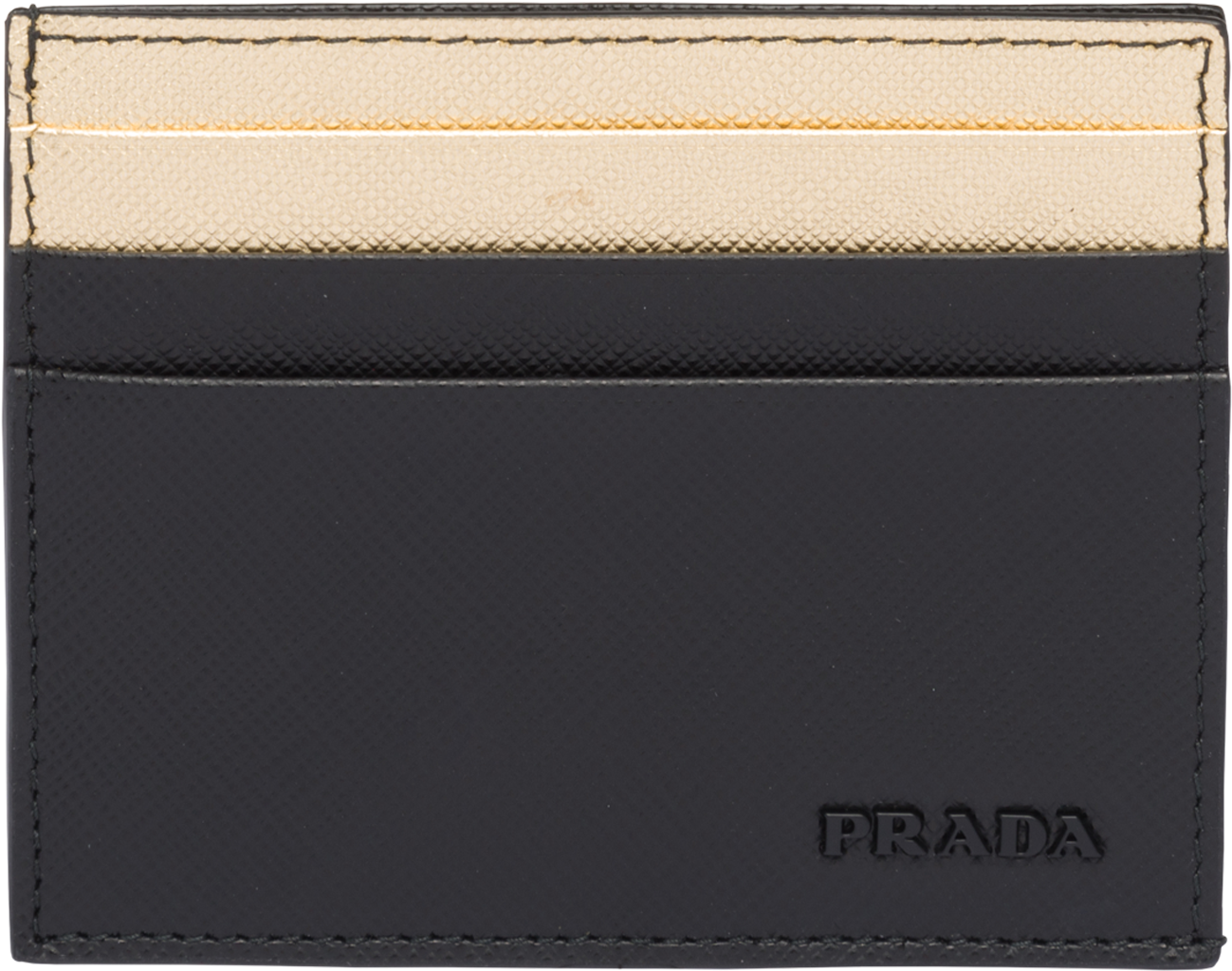 Prada Leather Card Wallet PNG