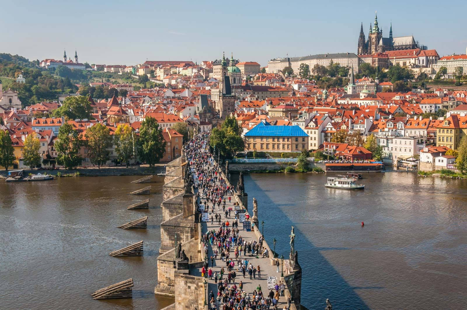 Prague And Old Bridge Picture