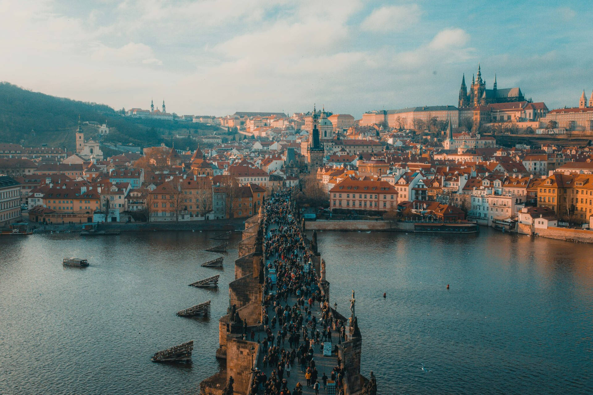 Prague And Vltava Picture
