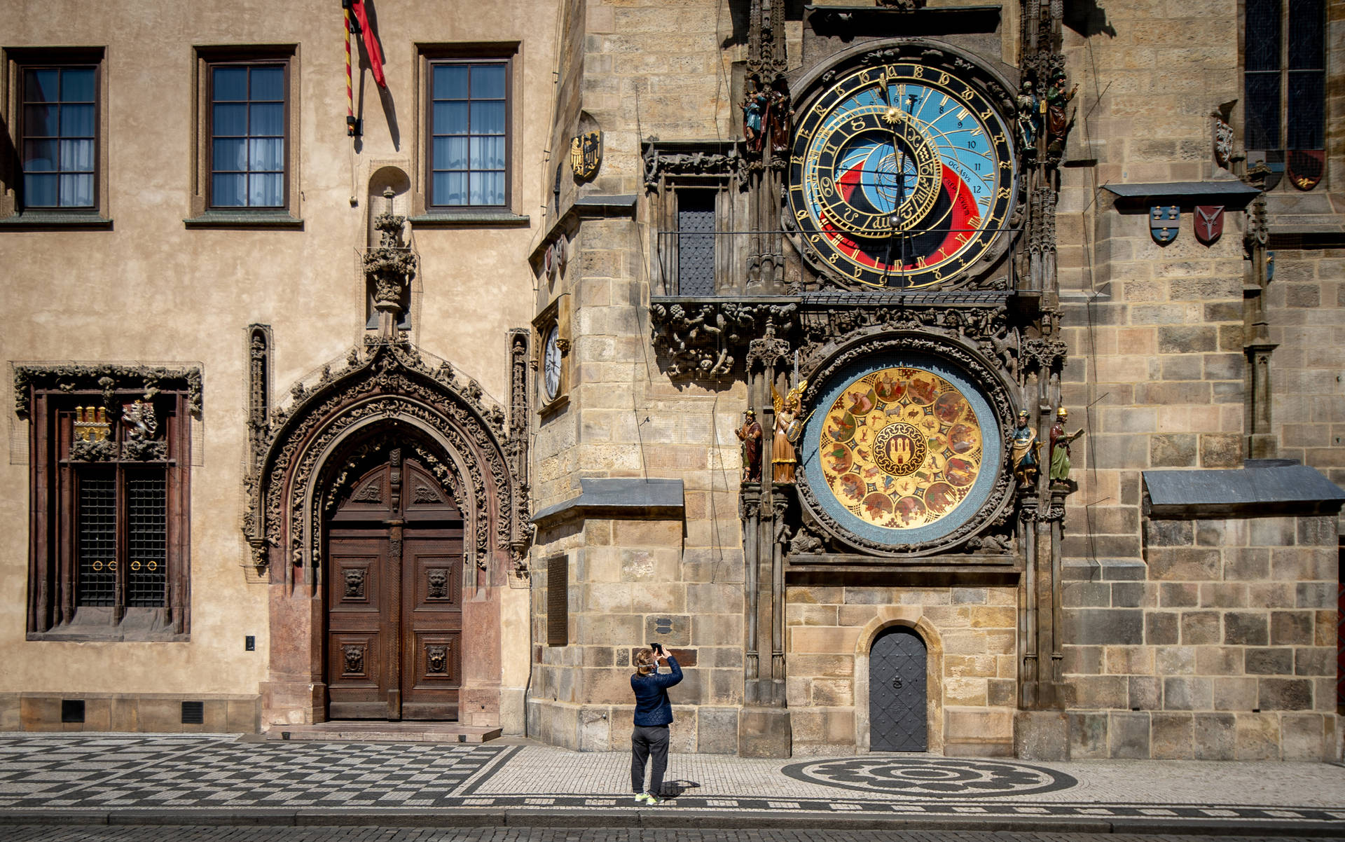 Prague Complex Clock Picture