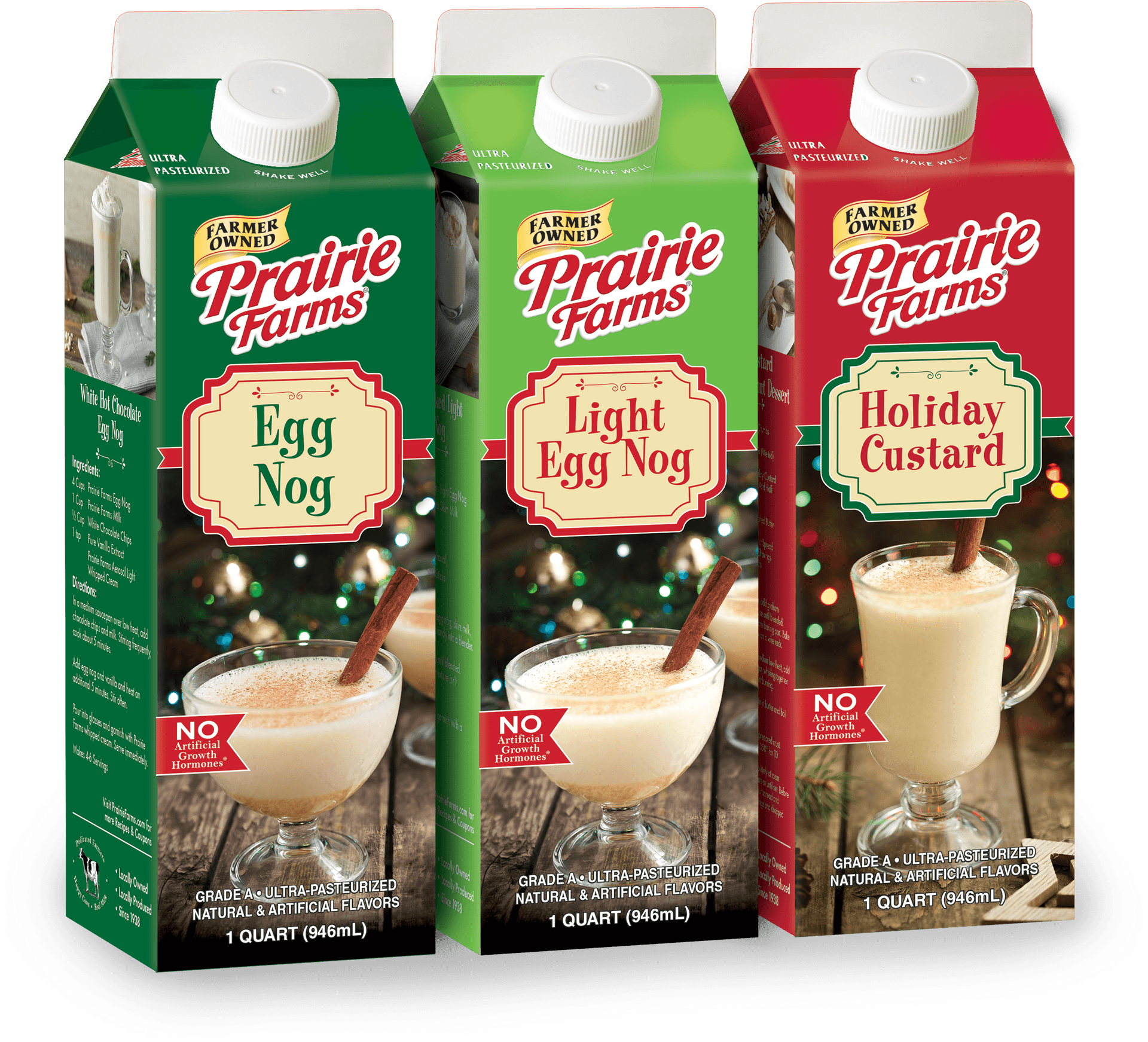 Prairie Farms Holiday Beverages PNG