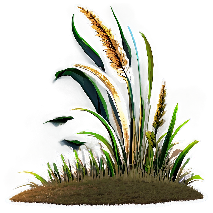 Prairie Grass Landscape Png Uew56 PNG