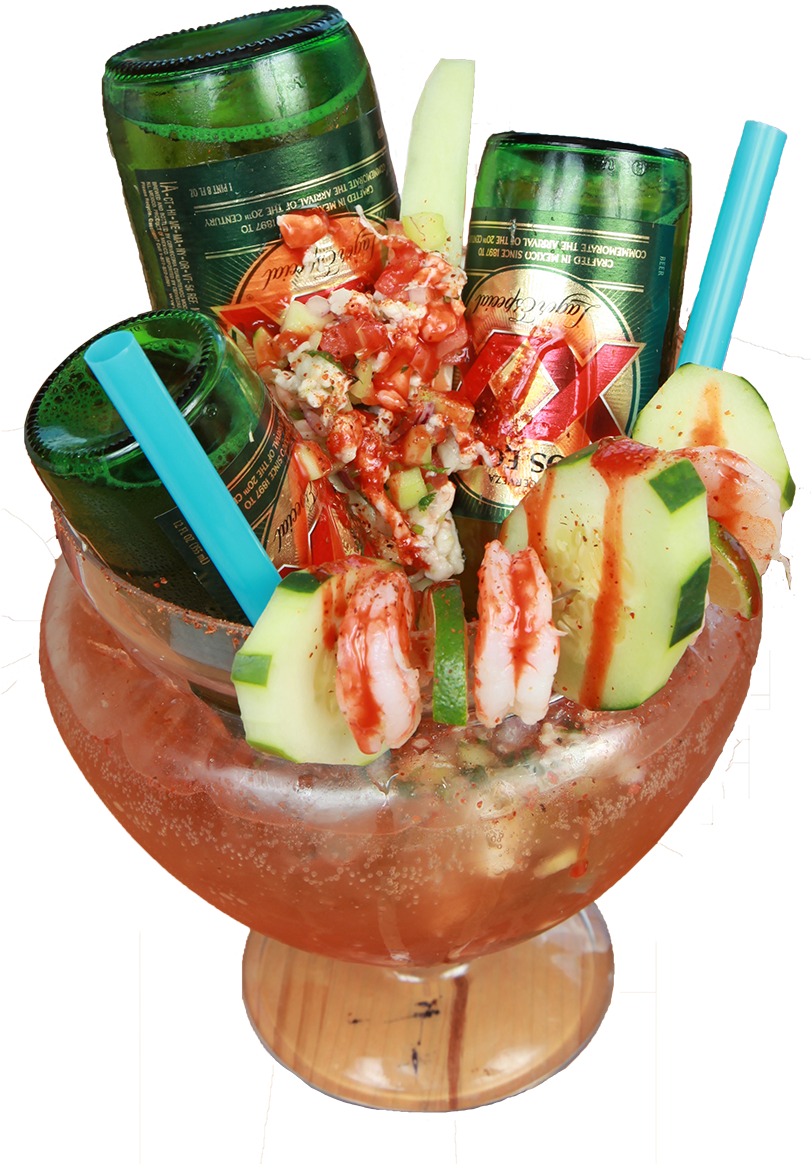 Prawn Cocktail Beer Combo PNG