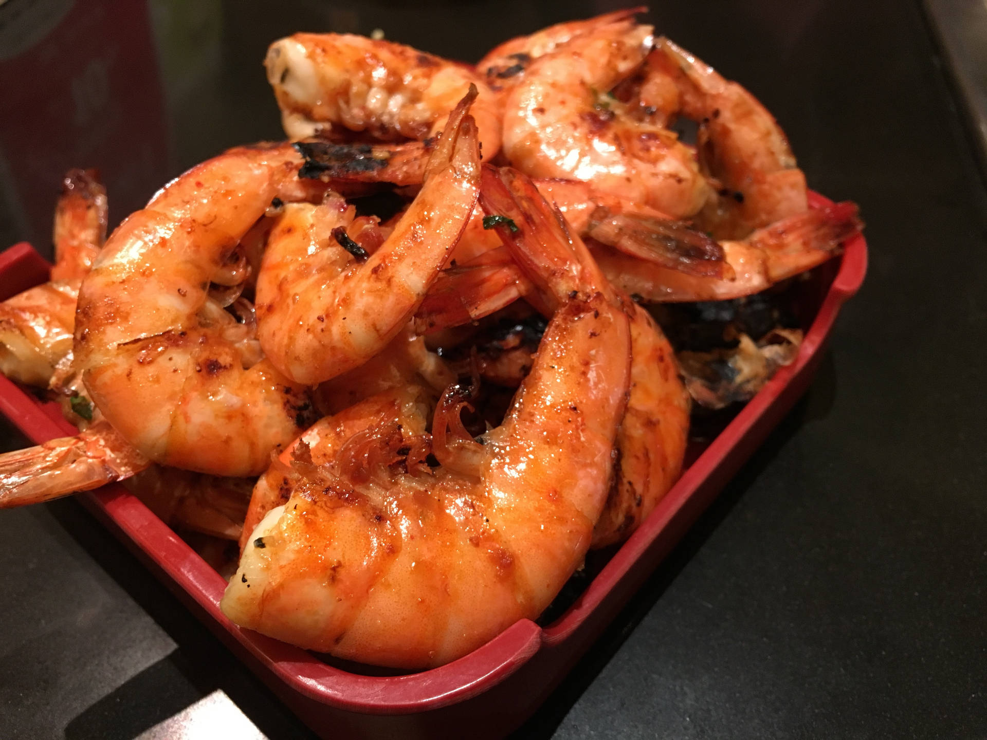 Prawns In Sweet And Spicy Sauce Wallpaper