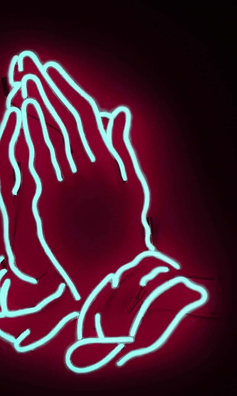 Praying Hands 768 X 1280 Wallpaper