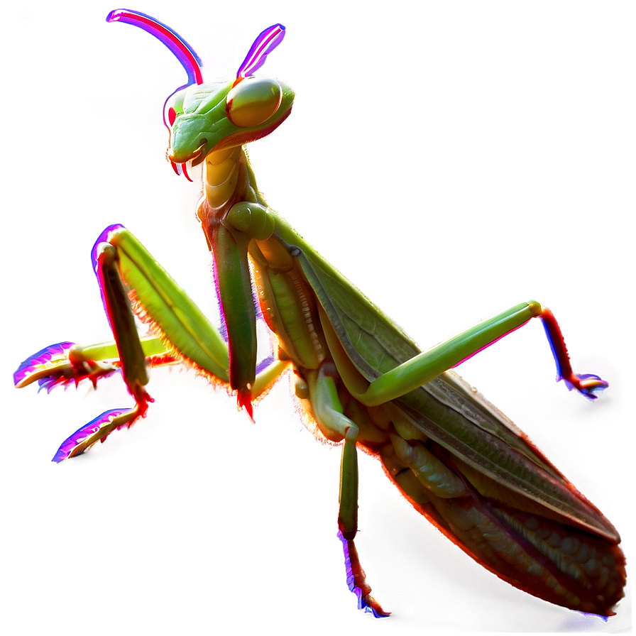 Praying Mantis At Night Png Tdh62 PNG