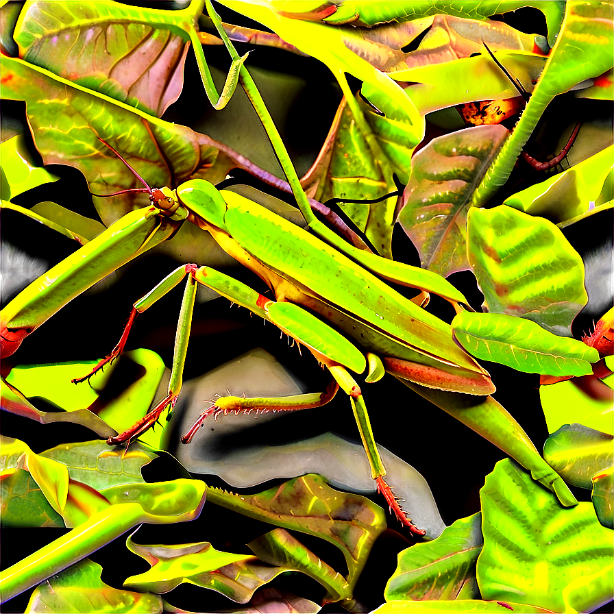 Praying Mantis Camouflage Png 06122024 PNG