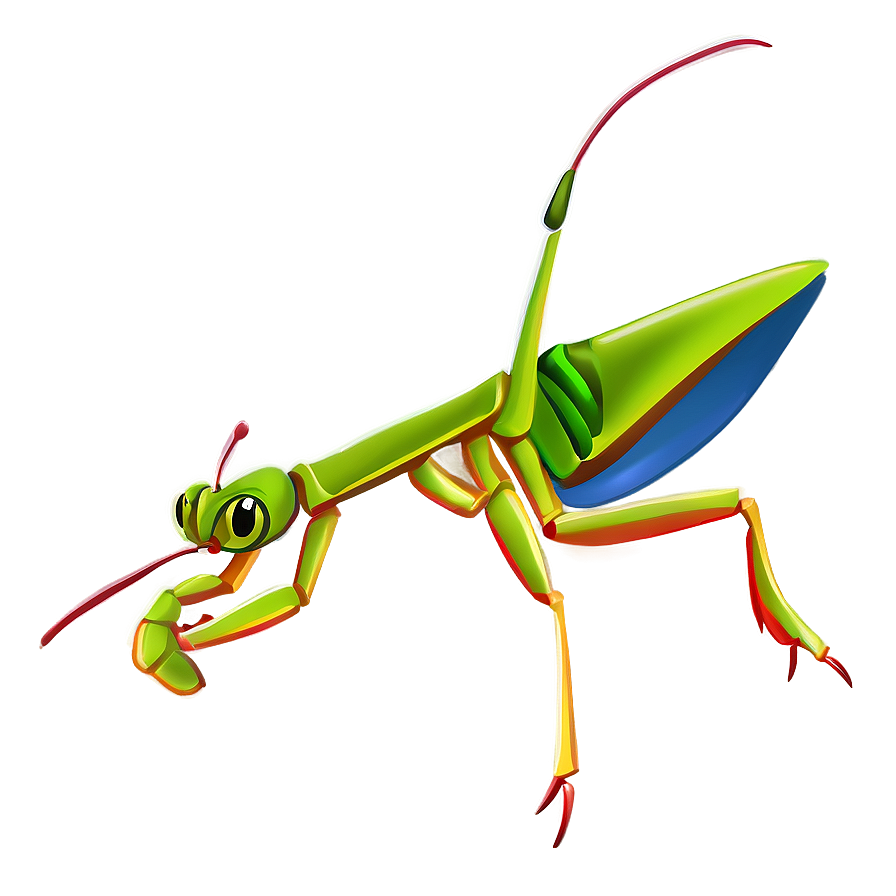 Praying Mantis Drawing Png 19 PNG