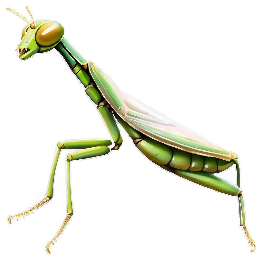 Praying Mantis Drawing Png Nev62 PNG