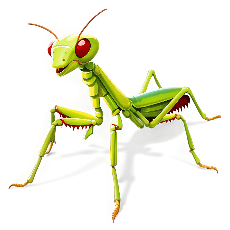 Praying Mantis Graphic Png Jot58 PNG