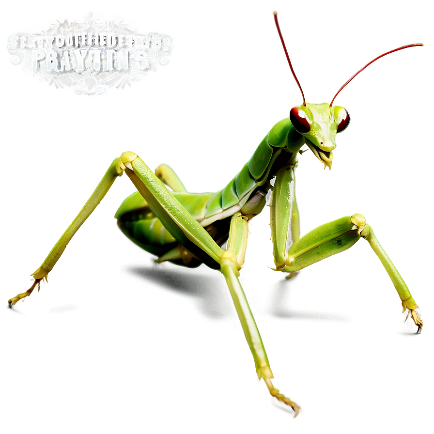 Praying Mantis Graphic Png Mrm11 PNG