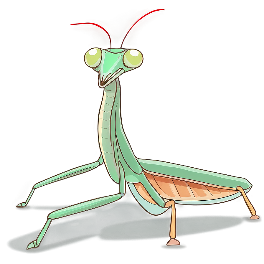 Praying Mantis Illustration Png 86 PNG