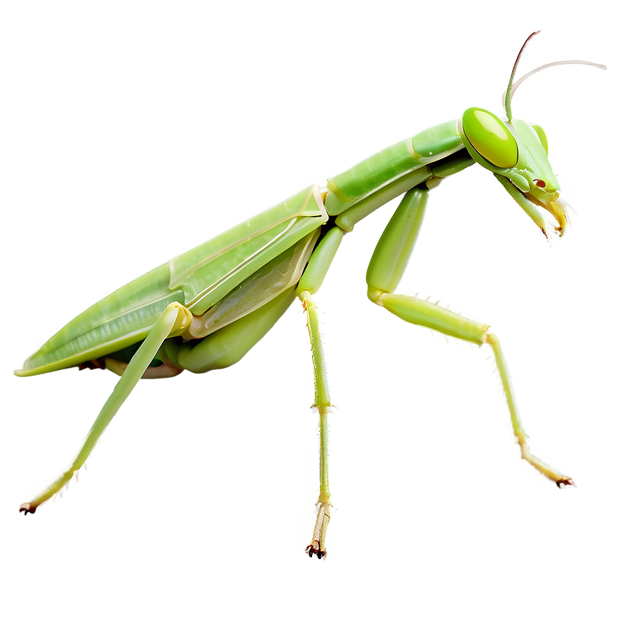 Praying Mantis On Leaf Png 06122024 PNG