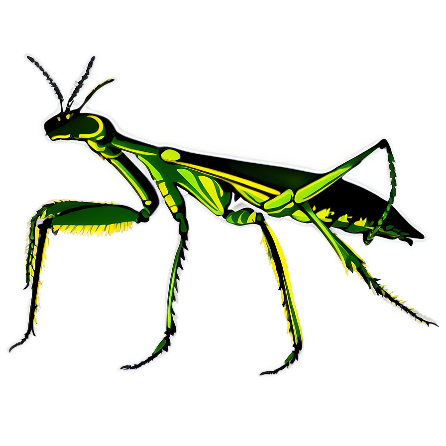 Download Praying Mantis Silhouette Png Evp | Wallpapers.com